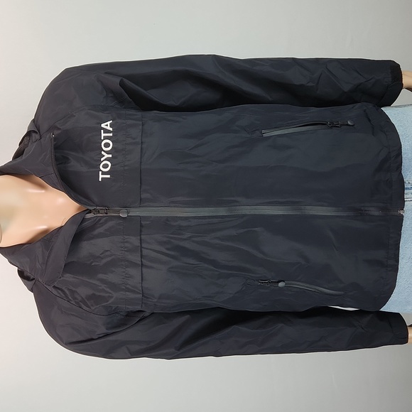 TOYOTA Windbreaker w/ removable hood by Port Authority Size S - Picture 17 of 17